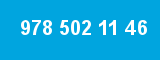 978 502 11 46
